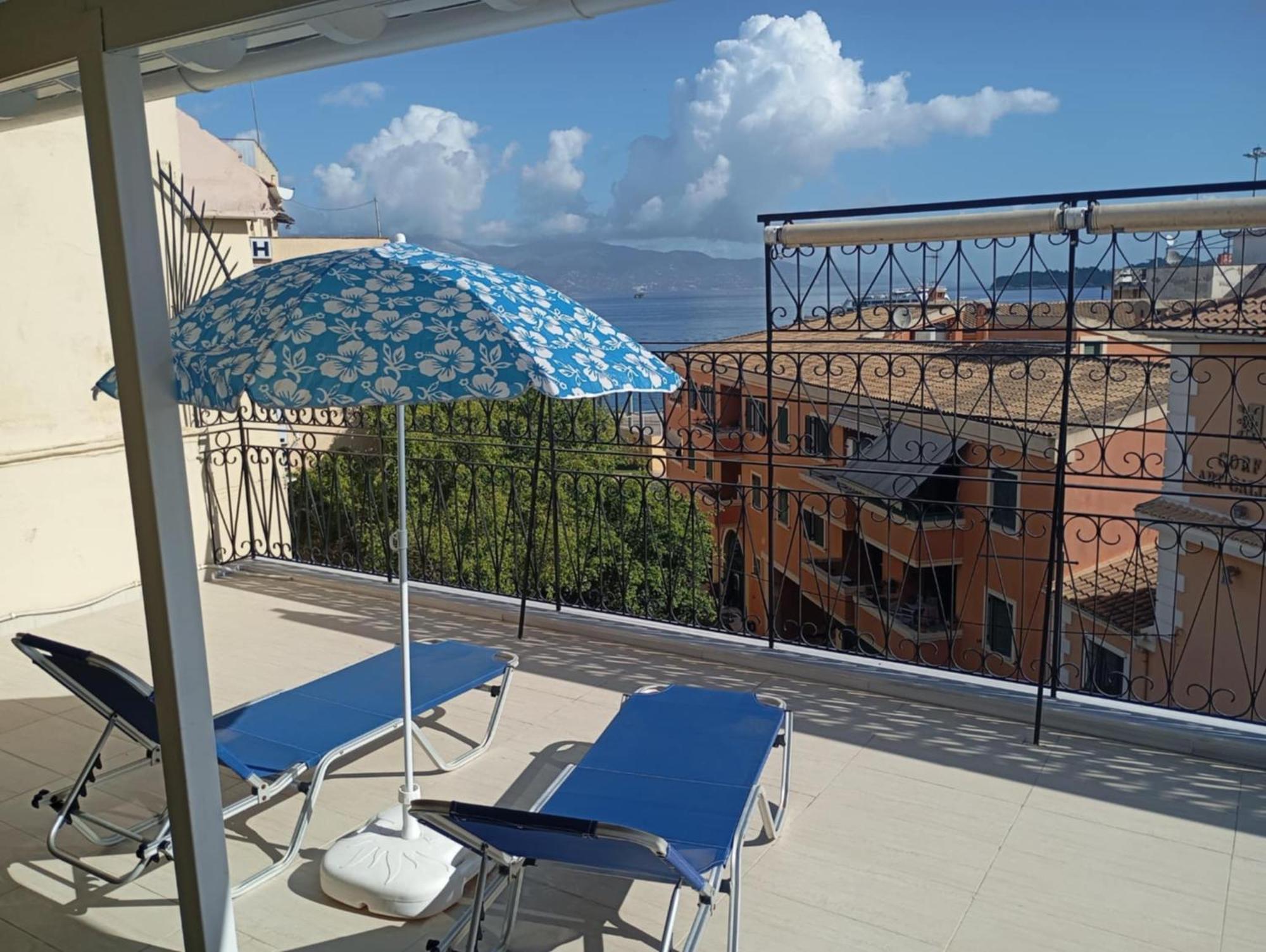 Kiki'S Penthouse Apartamento Corfu  Exterior foto